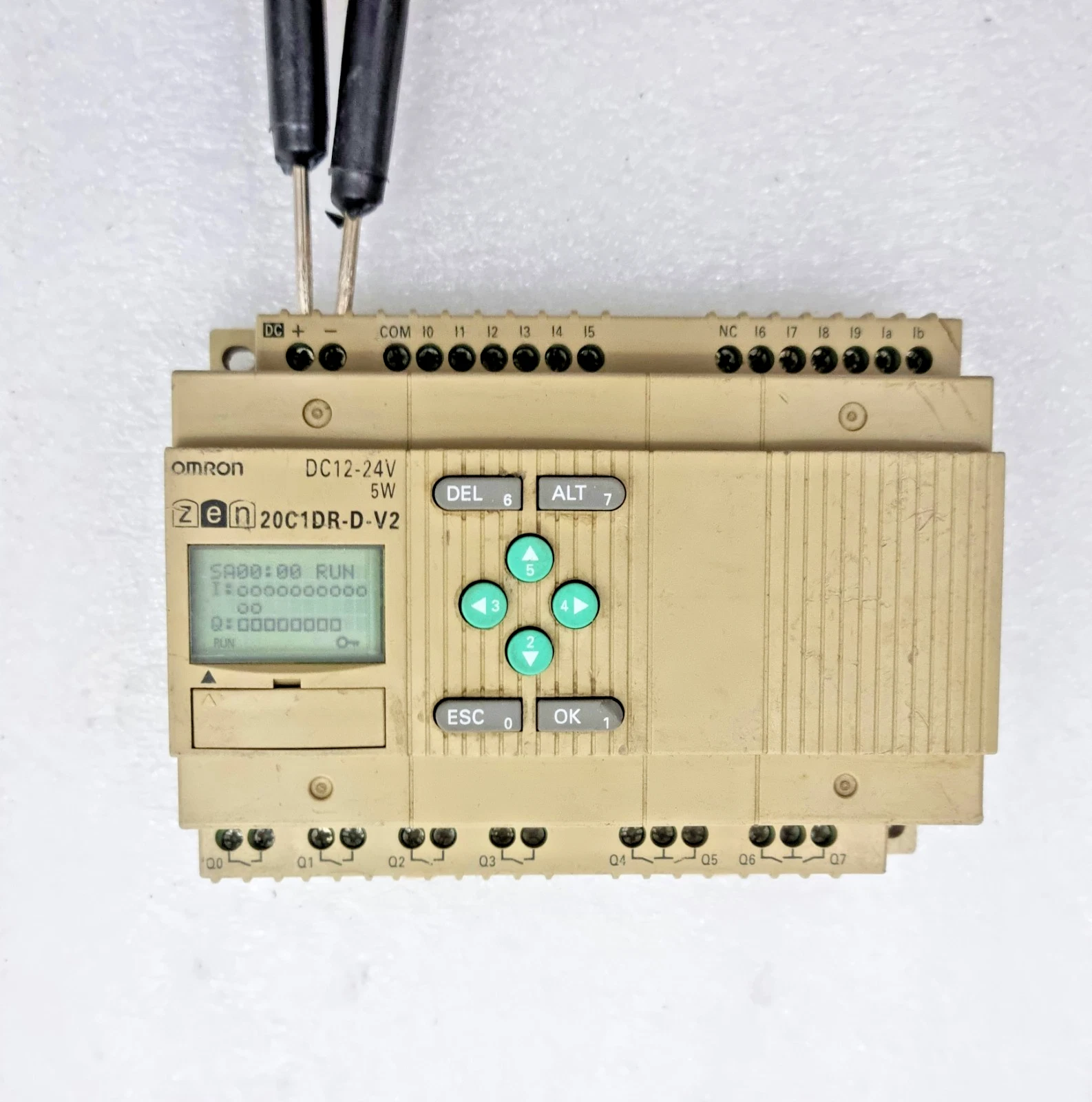 Omron ZEN-20C1DR-D-V2 Cpu Unit Dc 12-24V 5W ZEN20C1DRDV2 Free Ship